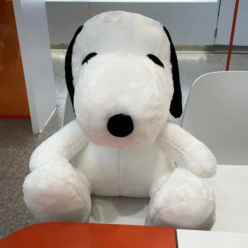 40/60cm Soft Cuddly Snoopy Plush Toy Lovely Stuffed Cartoon Anime Comfortable Hug Plushies Birthday Gifts For Child Girl