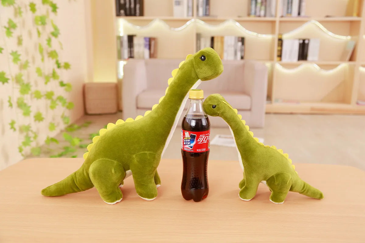 50/80cm Cuddly Dinosaur Tanystropheus Stuffed Toy Plush Dino Blue/Green/Pink Girls Boys Xmas Plushie Gift Birthday Brinqedos
