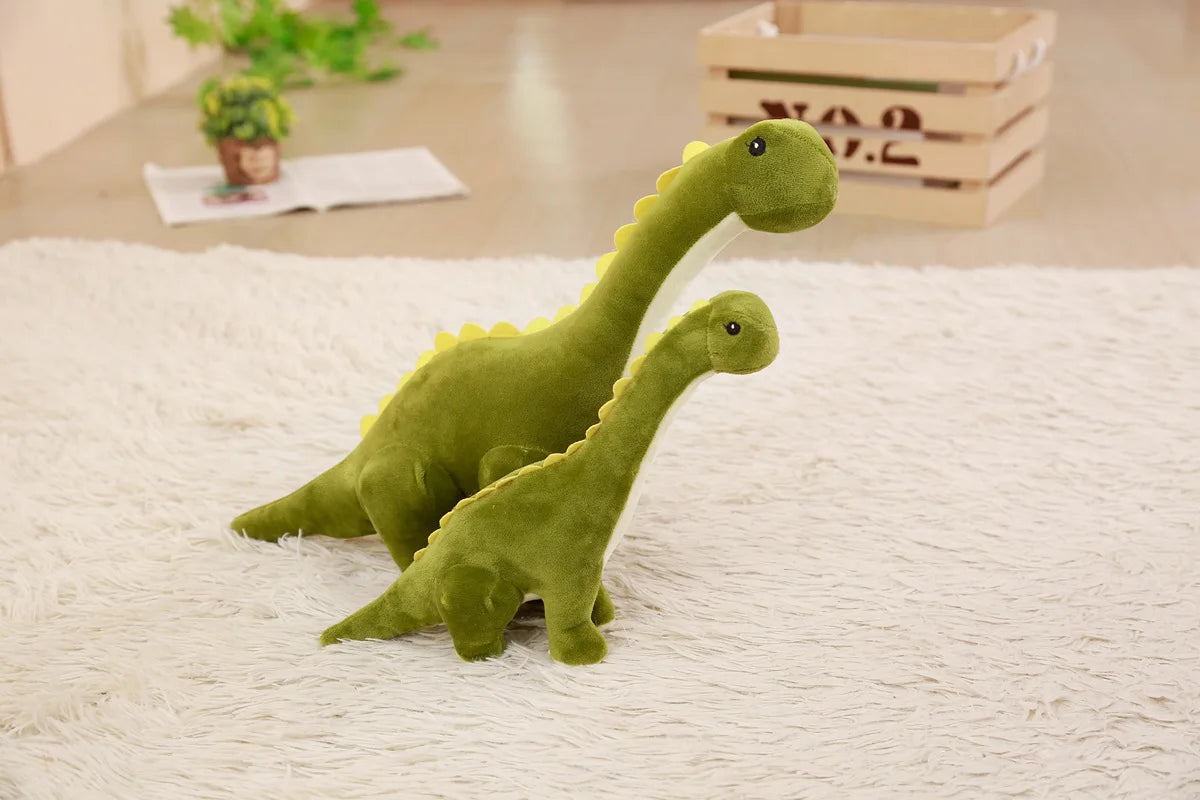 50/80cm Cuddly Dinosaur Tanystropheus Stuffed Toy Plush Dino Blue/Green/Pink Girls Boys Xmas Plushie Gift Birthday Brinqedos
