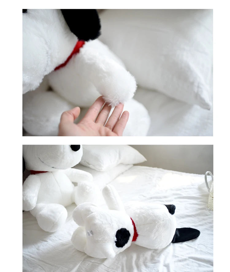 40/60cm Snoopy Plush Toy Cuddly Snoopy Stuffed Cartoon Anime Comfortable Hug Plushies Birthday Gifts For Kid Girl