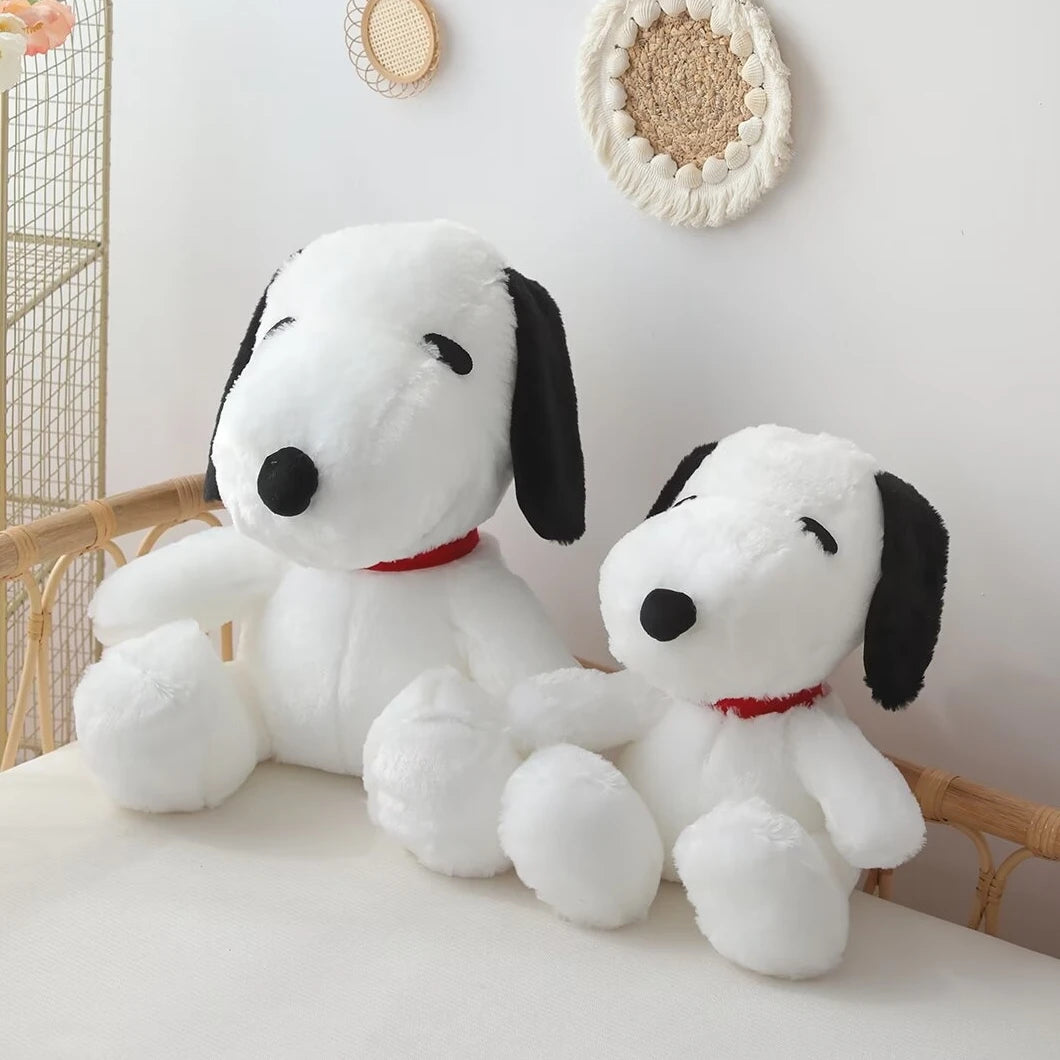 40/60cm Soft Cuddly Snoopy Plush Toy Lovely Stuffed Cartoon Anime Comfortable Hug Plushies Birthday Gifts For Child Girl