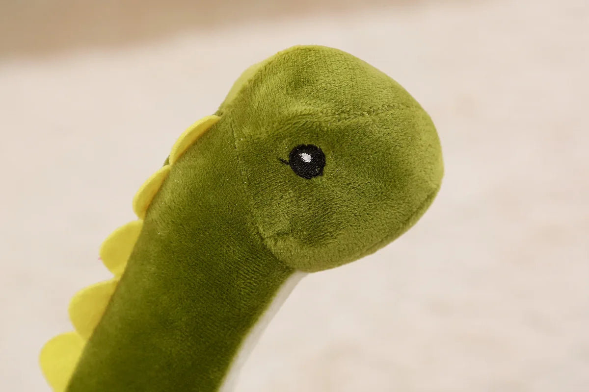 50/80cm Cuddly Dinosaur Tanystropheus Stuffed Toy Plush Dino Blue/Green/Pink Girls Boys Xmas Plushie Gift Birthday Brinqedos