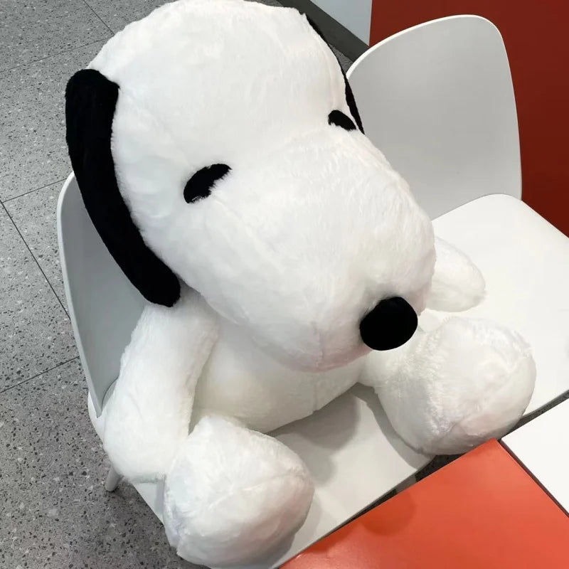 40/60cm Soft Cuddly Snoopy Plush Toy Lovely Stuffed Cartoon Anime Comfortable Hug Plushies Birthday Gifts For Child Girl
