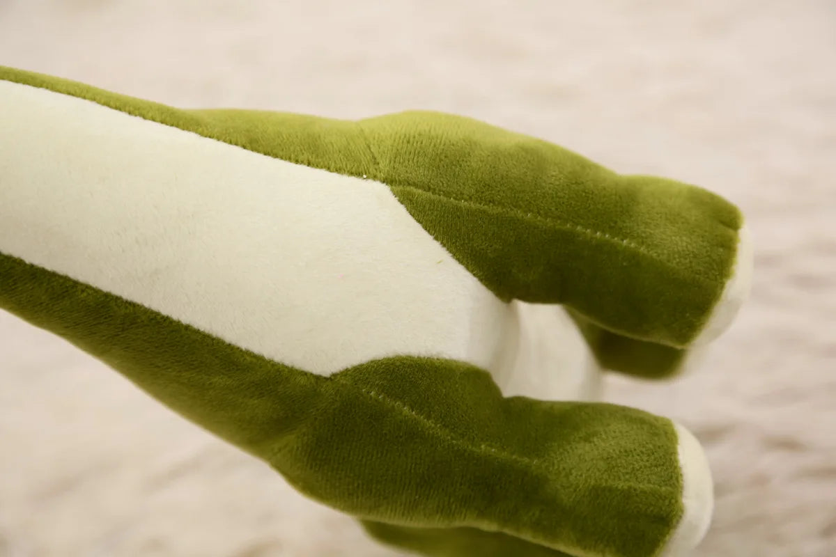 50/80cm Cuddly Dinosaur Tanystropheus Stuffed Toy Plush Dino Blue/Green/Pink Girls Boys Xmas Plushie Gift Birthday Brinqedos