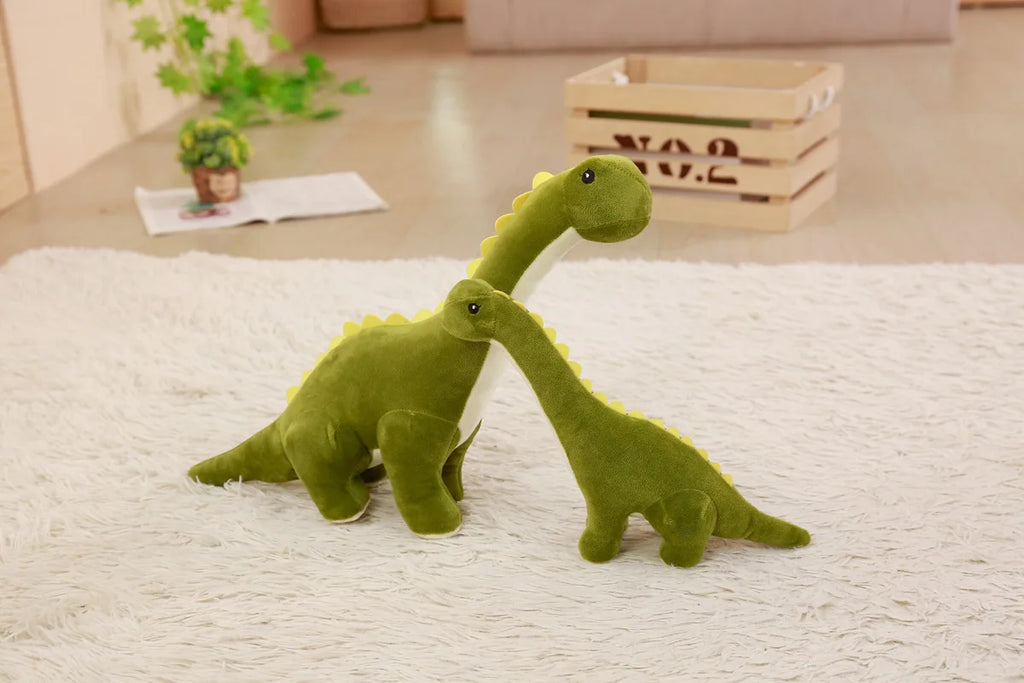 50/80cm Cuddly Dinosaur Tanystropheus Stuffed Toy Plush Dino Blue/Green/Pink Girls Boys Xmas Plushie Gift Birthday Brinqedos