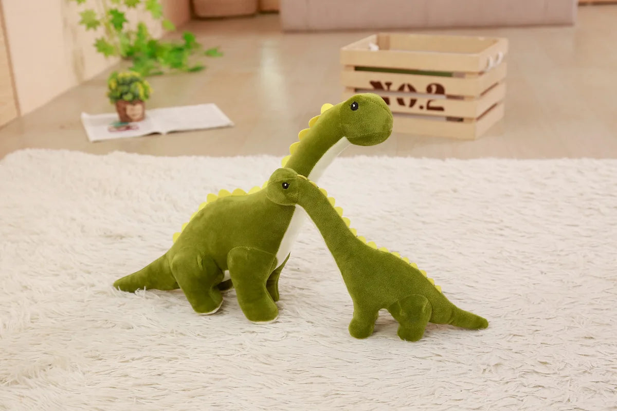 50/80cm Cuddly Dinosaur Tanystropheus Stuffed Toy Plush Dino Blue/Green/Pink Girls Boys Xmas Plushie Gift Birthday Brinqedos