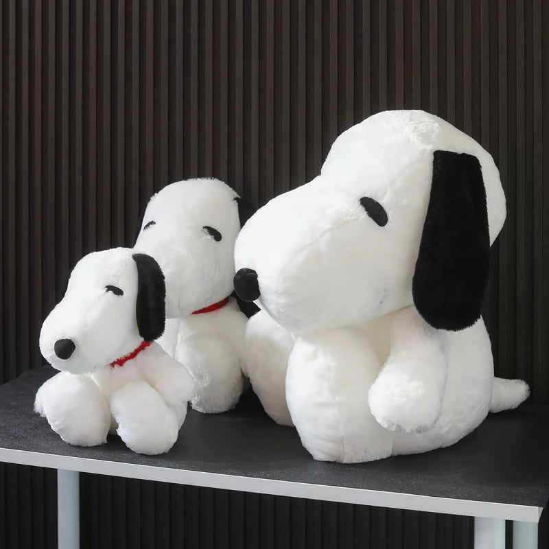 40/60cm Soft Cuddly Snoopy Plush Toy Lovely Stuffed Cartoon Anime Comfortable Hug Plushies Birthday Gifts For Child Girl