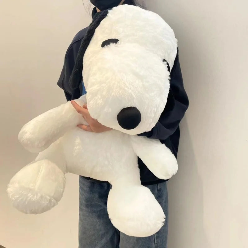 40/60cm Soft Cuddly Snoopy Plush Toy Lovely Stuffed Cartoon Anime Comfortable Hug Plushies Birthday Gifts For Child Girl