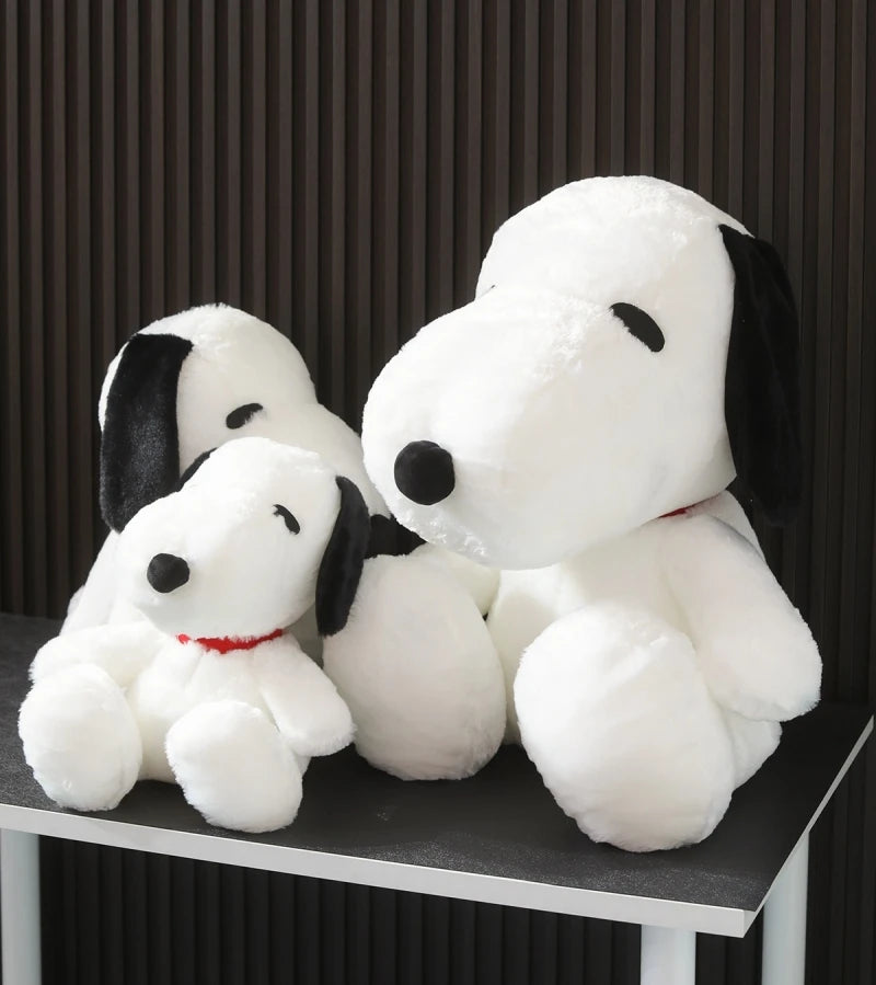 40/60cm Soft Cuddly Snoopy Plush Toy Lovely Stuffed Cartoon Anime Comfortable Hug Plushies Birthday Gifts For Child Girl