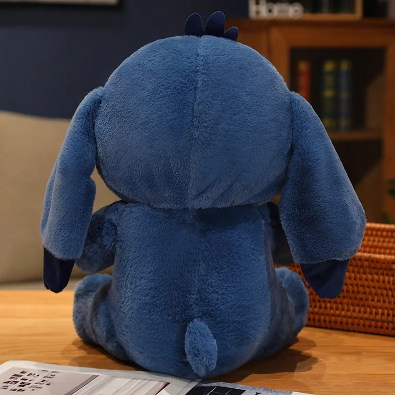 Big Size Cute Bear Turn Into Stitch Plush Toy Lovely Cuddly Bear Plushies Stuffed Animal Japanese Style Doll Xmas Gifts Girl