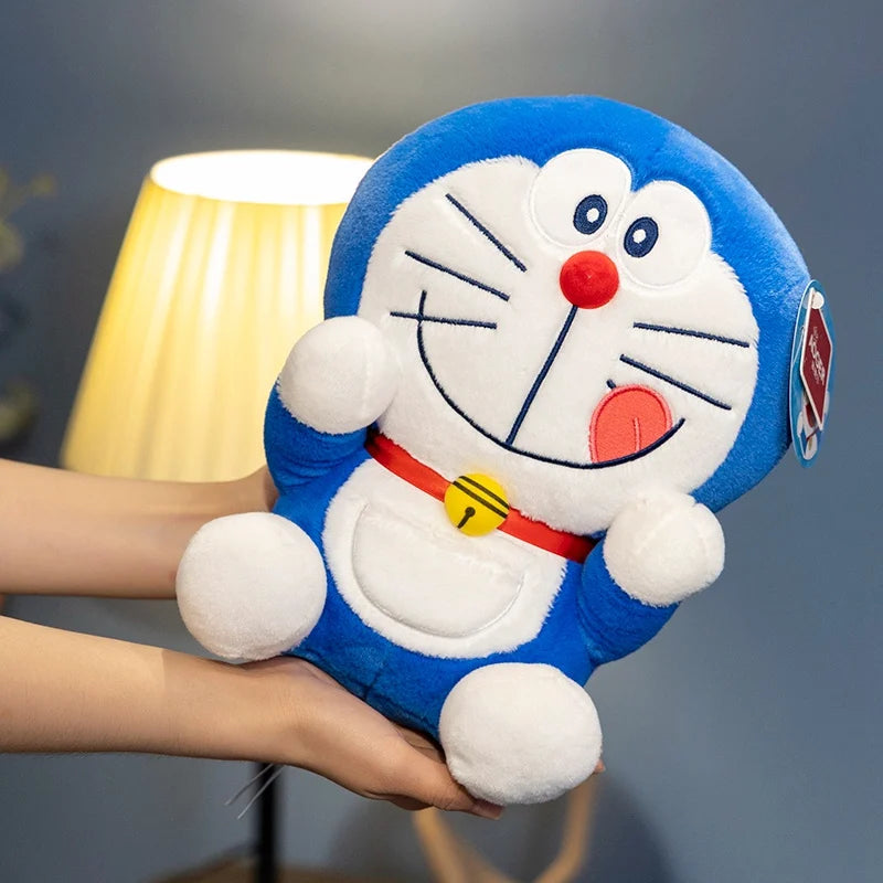 Aoger Doraemon Cake Popcorn Plush Toy Kawaii Japanese Style Dessert Series Plushies Cuddly Doll Toys Girl Cartoon Birthday Gifts