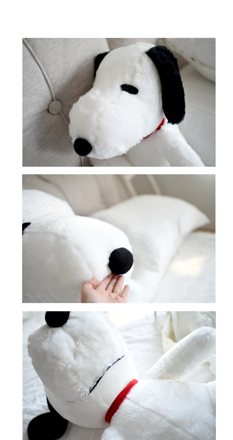 40/60cm Snoopy Plush Toy Cuddly Snoopy Stuffed Cartoon Anime Comfortable Hug Plushies Birthday Gifts For Kid Girl